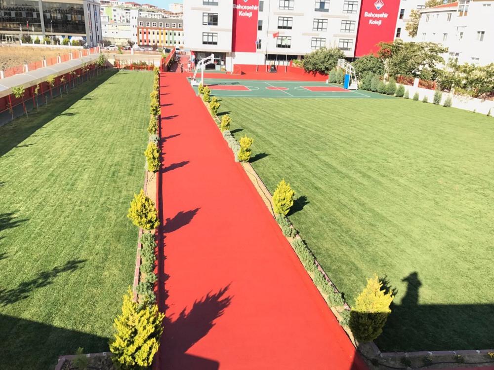 Beylikdüzü Bahçeşehir Koleji - Akrilik Zemin Boya