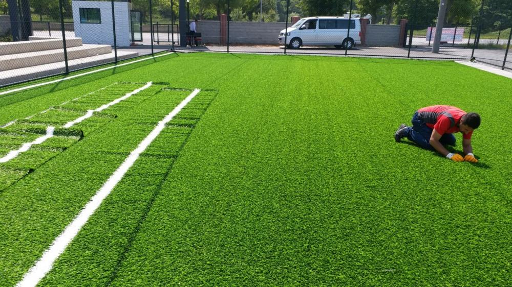 Ömerli Bahçeşehir Koleji - Saha yapımı